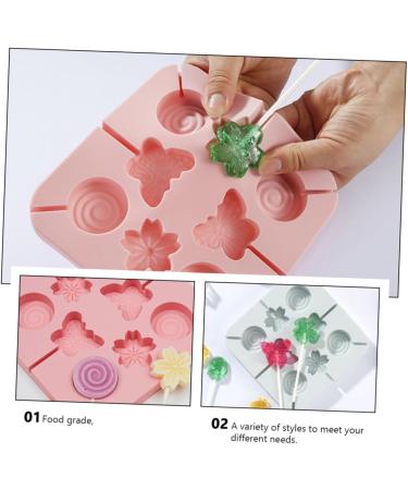 MAGICLULU 1 Set Lollipop Mold Silicone Molds Silicone Baking Molds Chocolate Baking Mold Child Square Tool - Buy Online on GoSupps.com