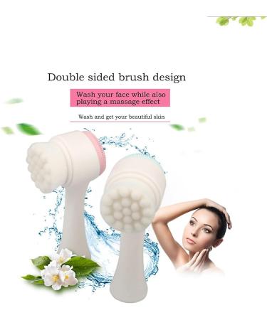 Manual Facial Cleansing Brush for All Skin Types - Blue - Buy Online on GoSupps.com