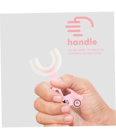Buy Bcoath 3-Piece Manual Silicone Toothbrush Set for Toddlers | Washable & Safe Children's Oral Care - Buy Online on GoSupps.com