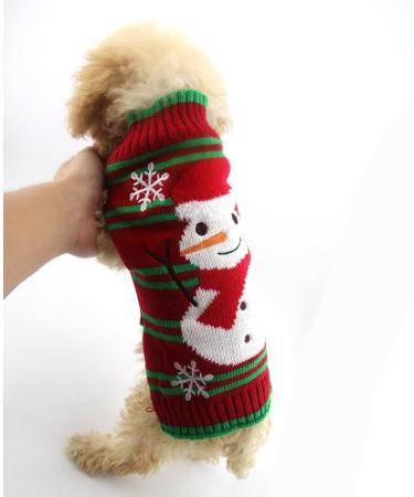 Christmas Dog Sweater - Warm Turtleneck Knitwear for Puppies | Perfect Holiday Gift - Buy Online on GoSupps.com