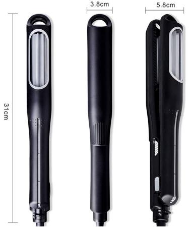 Professional Automatic Hair Curler & Corrugated Flat Iron - Silver Curling Irons for Stunning Waves - Buy Online on GoSupps.com