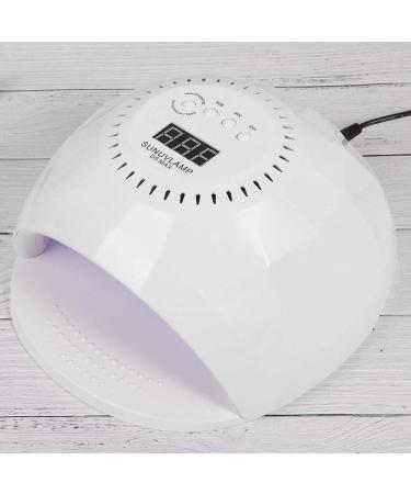 WCHIUOE 120W UV LED Nail Lamp - Fast-Drying Gel Polish Dryer & Manicure Tool | EU Standard Nail Art Light - Buy Online on GoSupps.com
