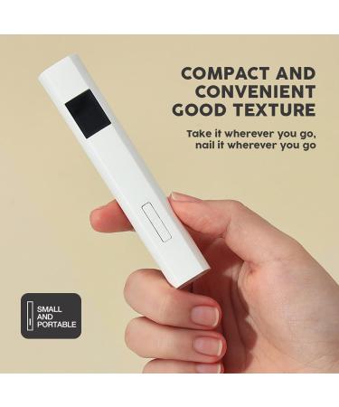 Fast Curing Nail Dryer Lamp 20s 60s Timer with Powerful LED Light Chip Portable and Rechargeable for All Types of Gel Nail Polish - Buy Online on GoSupps.com