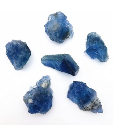 Natural Crystal Rough Beautiful 1pc Natural Blue Fluorite Quartz Crystal Raw Stone Rough Reiki Home Decoration Specimen Natural Quartz Crystal Natural Stones and Minerals - Buy Online on GoSupps.com