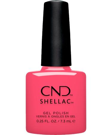 CND Shellac Magenta Sky - Semi-Transparent for Jelly Effect - No. 469 Pink Red - Original CND - UV Varnish - Nail Design - Gleam & Glow Collection