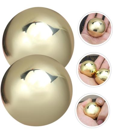 Bcoath Handmilling Balls - Small Hand Massage Balls for Fitness Relaxation & Stress Relief | Baoding Balls for Hand Therapy - Buy Online on GoSupps.com