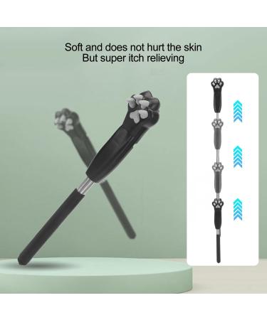 Telescopic Stainless Steel Cat Claw Back Scratcher - Cute Extendable Massage Device for Head & Body Relief - Buy Online on GoSupps.com