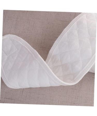 Healeved 4pcs Umbilical Cord Navel Belly Bands for Newborn Baby - Pure Cotton Belly Protector - White - 43X8CM - Buy Online on GoSupps.com