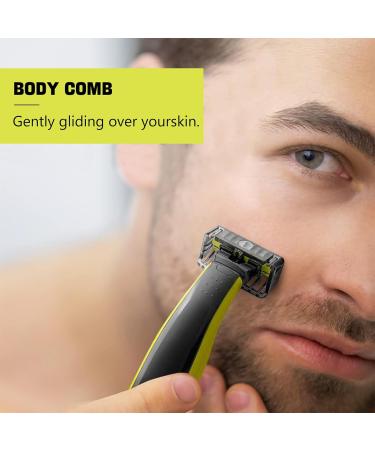6Pcs Guide Comb Attachments Face Comb Body Comb Compatible with One Blade Pro QP2724 QP2520 QP2530 QP2620 QP2630 Trimmer Portable and Easy to Use - Buy Online on GoSupps.com