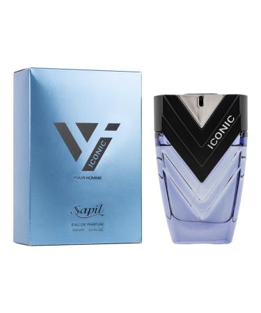Sapil Iconic Perfume for Men - Long-lasting Dubai Perfume - Aromatic Woody EDP Spray - 3.4 Oz (100 ml) - Arabic Cologne for Men - Enticing Fragrance for daily Use - Buy Online on GoSupps.com