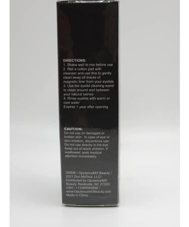 Opulence MD Beauty Pristine Oil Skin Cleanser & Eye Makeup Remover - Gentle Makeup Removal for Sensitive Skin 1.69 Fl Oz - Buy Online on GoSupps.com