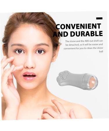 NOLITOY 1pc Volcanic Stone Oil-absorbing Ball Roller Oil Absorption 7.5x3cm Grey - Buy Online on GoSupps.com