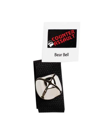 Counter Assault Bear Bell Chrome w/ Silencer - 6 Pack