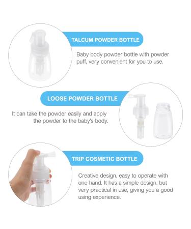 FOMIYES 180ml Travel Talcum Powder Spray Bottle - Refillable Hair Fiber Applicator for Salon & Home Use - Buy Online on GoSupps.com