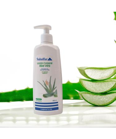 Saludfar Aloe Vera Body Lotion 400 ml - Buy Online on GoSupps.com