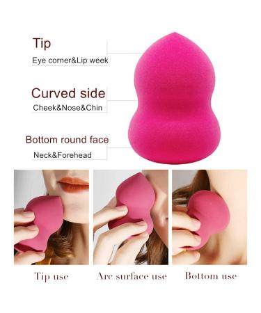Buy Professional Makeup Sponge Puff for Foundation & Concealer - Multi-Colored Soft Water Sponge for Wholesale | International Shipping - Buy Online on GoSupps.com