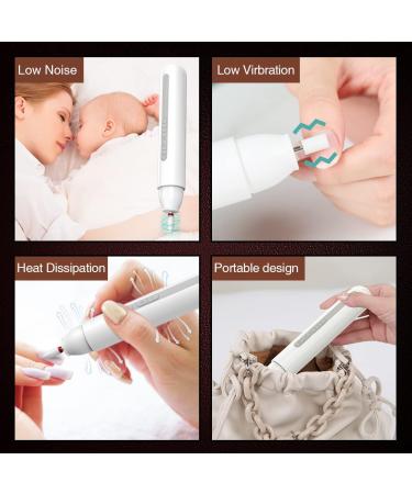 TOUCHBeauty 6-in-1 Electric Manicure Pedicure Nail Files Set with 6 Attachments and 6-Speed Motor - AG-1738 - Buy Online on GoSupps.com