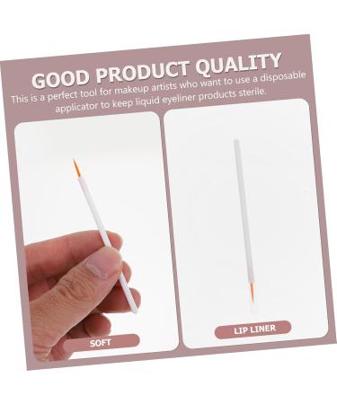SKISUNO 100pcs Disposable Eyeliner Brush Makeup Brush Make up for Face Safe Eyeliner Applicator - Buy Online on GoSupps.com