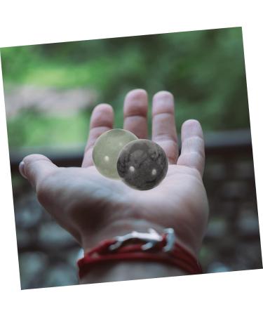 Shop BUIFULSIC Marble Baoding Spheres - Greenish Stone Fitness Balls for Stress Relief and Hand Massage | International Shipping Available - Buy Online on GoSupps.com