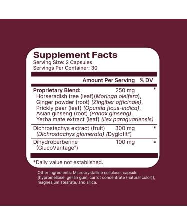 Santo Remedio Berberine Dietary Supplement Vegetarian No Added Sugar 60 Capsules 30 Servings. - Buy Online on GoSupps.com