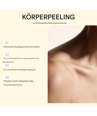  JINGLING JINGLING Women's Scrubs - 100g Soothing Beauty Products - Daily Cleansing of Dead Skin Cells in the Bath - For Home Showering After Shaving - Buy Online on GoSupps.com