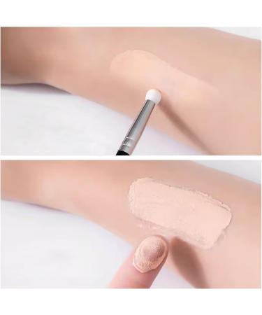 Concealer Brush Makeup Brush Firm Brush with Flat Head Ideal for Small Areas to Cover Easy-to-use Makeup Brushes 3 Coun. - Buy Online on GoSupps.com