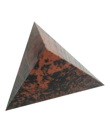 Red Obsidian Tetrahedron Pyramid Stone Stones Crystals Naturelle Cristal Pyramide Stone Crystal Reiki