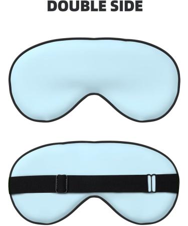 Solid Color Double-Sided Light-Blocking Eye Mask - Relieve Eye Fatigue - Fresh & Small - International Shipping - Buy Online on GoSupps.com