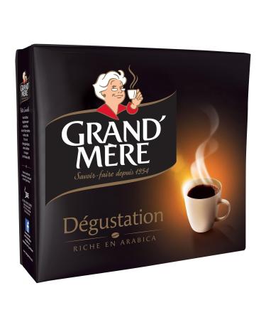 GRAND'MERE Caf Moulu Aromatique pour D gustation Exquise Saveur Intense (2x250g) - Le Lot De 3