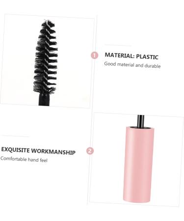 WOONEKY 50 Pcs Mascara Empty Tube Glossy Lip Gloss DIY Mascara Tube Mascara Wands and Bottle Plastic Pink - Buy Online on GoSupps.com