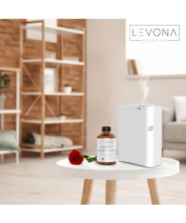 Levona Scent Essential Oil - Fresh Luxury Fragrance for Home Office Spa | Nectarine Rose White Musk | 500ml Diffuser Oil - Buy Online on GoSupps.com