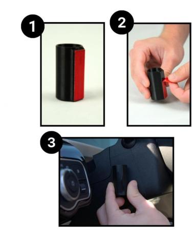 Car Lipstick Organizer Car Lipstick Holder - Vehicle Mounting Organizer - Space-Saving Car Lip Balm Storage Holder for Truck - Buy Online on GoSupps.com