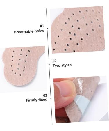 NOLITOY 6 Pairs Forefoot Pad - Non-Slip High Heel Inserts & Ball of Foot Pads for Women | Comfortable Half Shoe Insoles for Sandals & Heels - Sweat Absorbent - Buy Online on GoSupps.com