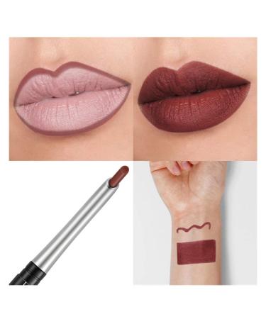 Lipliner Waterproof Lip Makeup Waterproof Liner Colors 17 Pencil Lipstick Korean Lip Stain M One Size