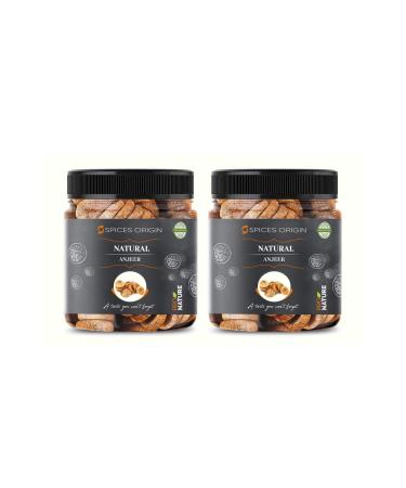 Spices Origin Premium Afghani Anjeer - 500 Grams | Dried Figs | (250 Gm * 2 Jars)_Packing May Vary