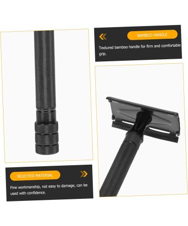 PopetPop Vintage Manual Safety Razor Set - Double Edge Razor for Men | Safe & Stylish Shaving Solution - Buy Online on GoSupps.com