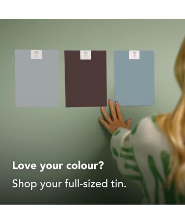 Johnstone's Peel & Stick Colour Sample - Luxurious Durable Matt in Enchanting Eggplant - Buy Online on GoSupps.com