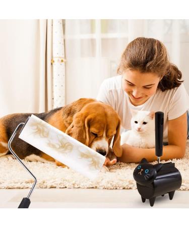Premium Lint Roller for Pet Hair - 60 Sheets Refillable | Best Lint Remover for Clothes Furniture Sofa Carpet & Car - International Shipping Available - Buy Online on GoSupps.com