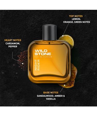 Wild Stone Night Rider Long Lasting Eau de Parfum for Men 100ml - Buy Online on GoSupps.com
