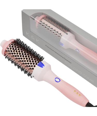 K&K Thermob rsten Keratin Protect Hot Hairbrush | Ion Smooth Volume Comb | Dual Tension 45mm Styling Tool - International Shipping Available - Buy Online on GoSupps.com