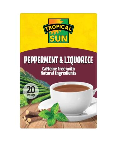 2 x Tropical Sun Peppermint & Liquorice Tea 6 x 30g
