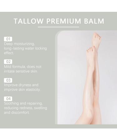 JOYVOIDX Premium Tallow Balm for Face and Body with Jojoba Oil & Avocado Oil Intense Hydration and Skin Repair Moisturizer 4 oz/114g - Buy Online on GoSupps.com