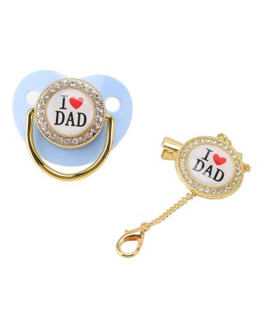 Hyuduo Silicone Baby Pacifier for 6-18 Months | Fun & Safe Blue Pacifier for Infants - Buy Online on GoSupps.com