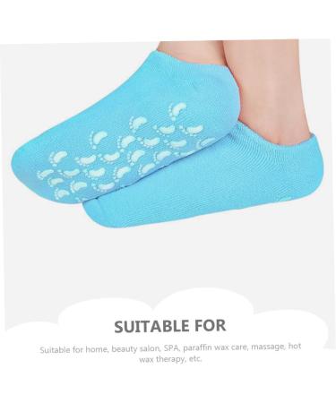 Housoutil 3 Pairs Foot Moisturizing Socks Sweat Proof Socks Spa Socks Overnight Absorbing Socks Cracked Heel Socks Lotion Socks Hydrating Non-slip Product - Buy Online on GoSupps.com