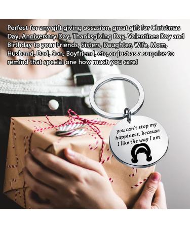 BLEOUK Hair Musical Keychain - Broadway Theme Gift with Motivational Quote for Dancers - Buy Online on GoSupps.com