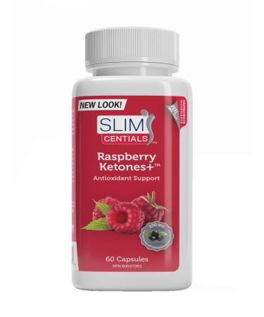 SlimCentials Raspberry Ketones Capsules 60 Count