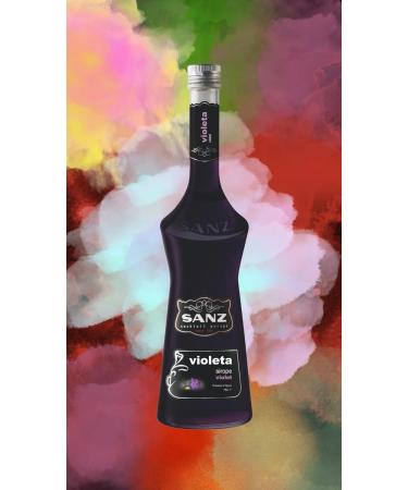  SANZ Sanz Intense Purple Cocktail Syrup Alcohol-Free 0.7 L - Buy Online on GoSupps.com
