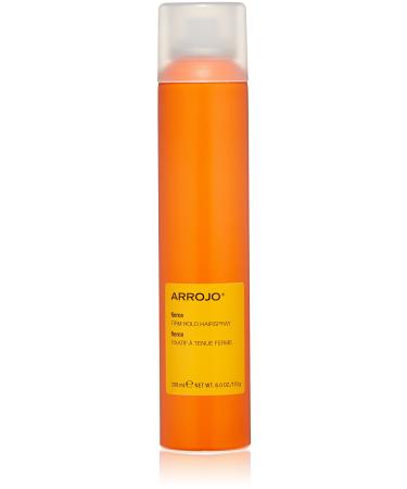 ARROJO Fierce Firm Hold Hairspray for Women or Men   Fine Mist Hairspray for Fine Hair or Thick Hair   Protects from Humidity & Adds Glossy Shine   Cruelty-Free Non Sticky Hairspray (6 oz)