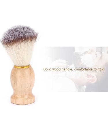 Premium Razor Brush for Hairdressers - Soft Nylon Bristles Durable Wood Handle Ideal for Salons & Travel - Buy Online on GoSupps.com