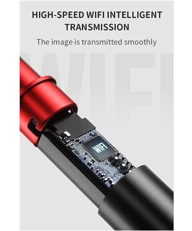 SMSOM Ear Wax Removal Tool Earwax Removal Kit Ear Camera Wireless Ear Remover Endoscope Otoscope Compatible with iOS Android Smart Phones for Adults Kids Pets (Color : Black) - Buy Online on GoSupps.com